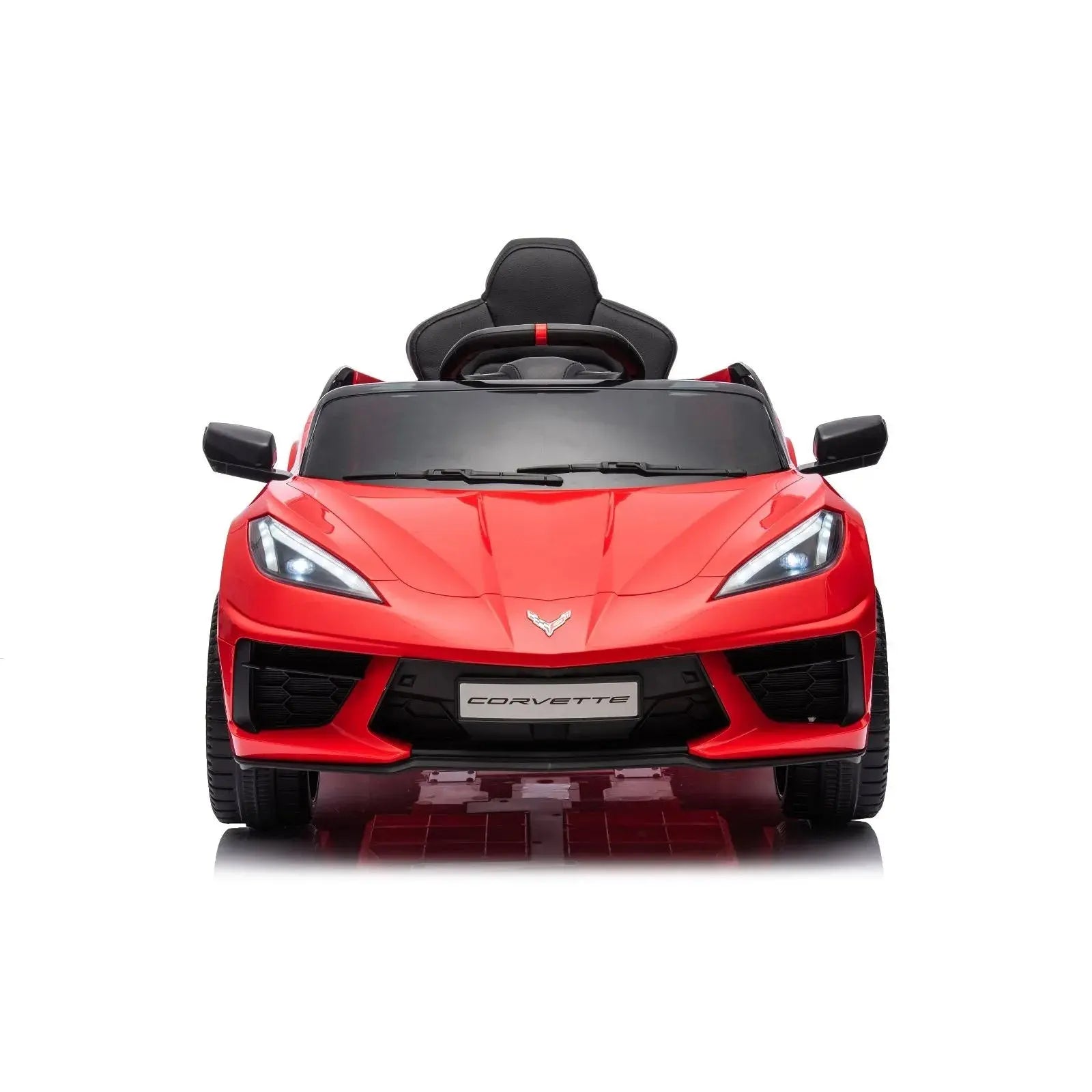  Freddo 12V Chevrolet Corvette C8 Stingray 1-Seater Kids Ride-on Car - Blue - Bonton