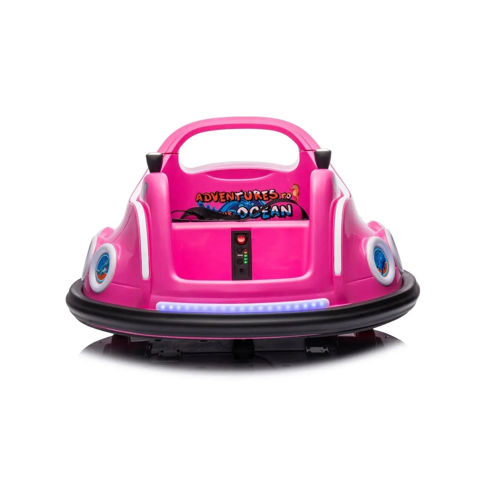  Freddo 12V Freddo Bumper Car 1 Seater Ride on for Kids - Pink - Bonton