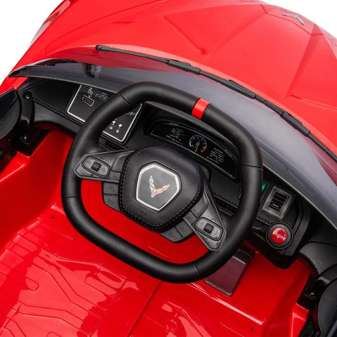 12V Chevrolet Corvette C8 Stingray 1-Seater Kids Ride-on Car