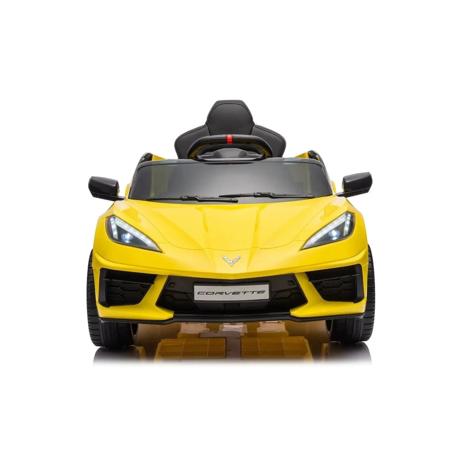  Freddo 12V Chevrolet Corvette C8 Stingray 1-Seater Kids Ride-on Car - Blue - Bonton