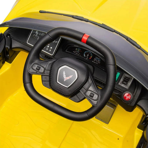 12V Chevrolet Corvette C8 Stingray 1-Seater Kids Ride-on Car
