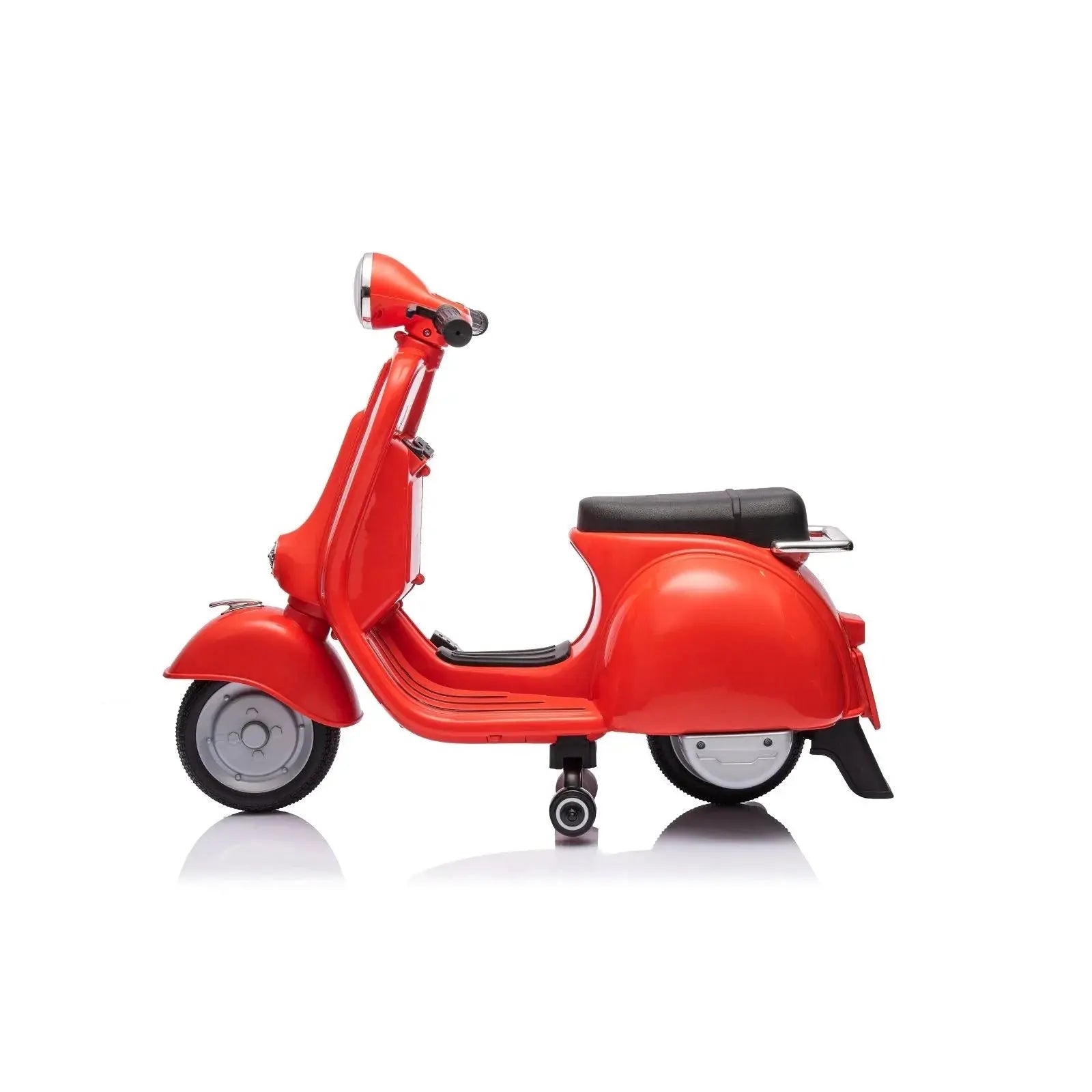  Freddo 12V Kids' Vespa Electric Ride-on Scooter - RED - Bonton