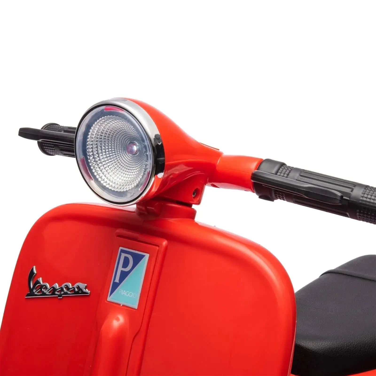  Freddo 12V Kids' Vespa Electric Ride-on Scooter - RED - Bonton