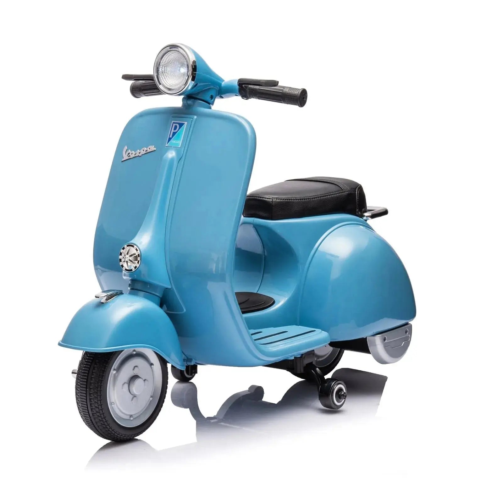  Freddo 12V Kids' Vespa Electric Ride-on Scooter - RED - Bonton