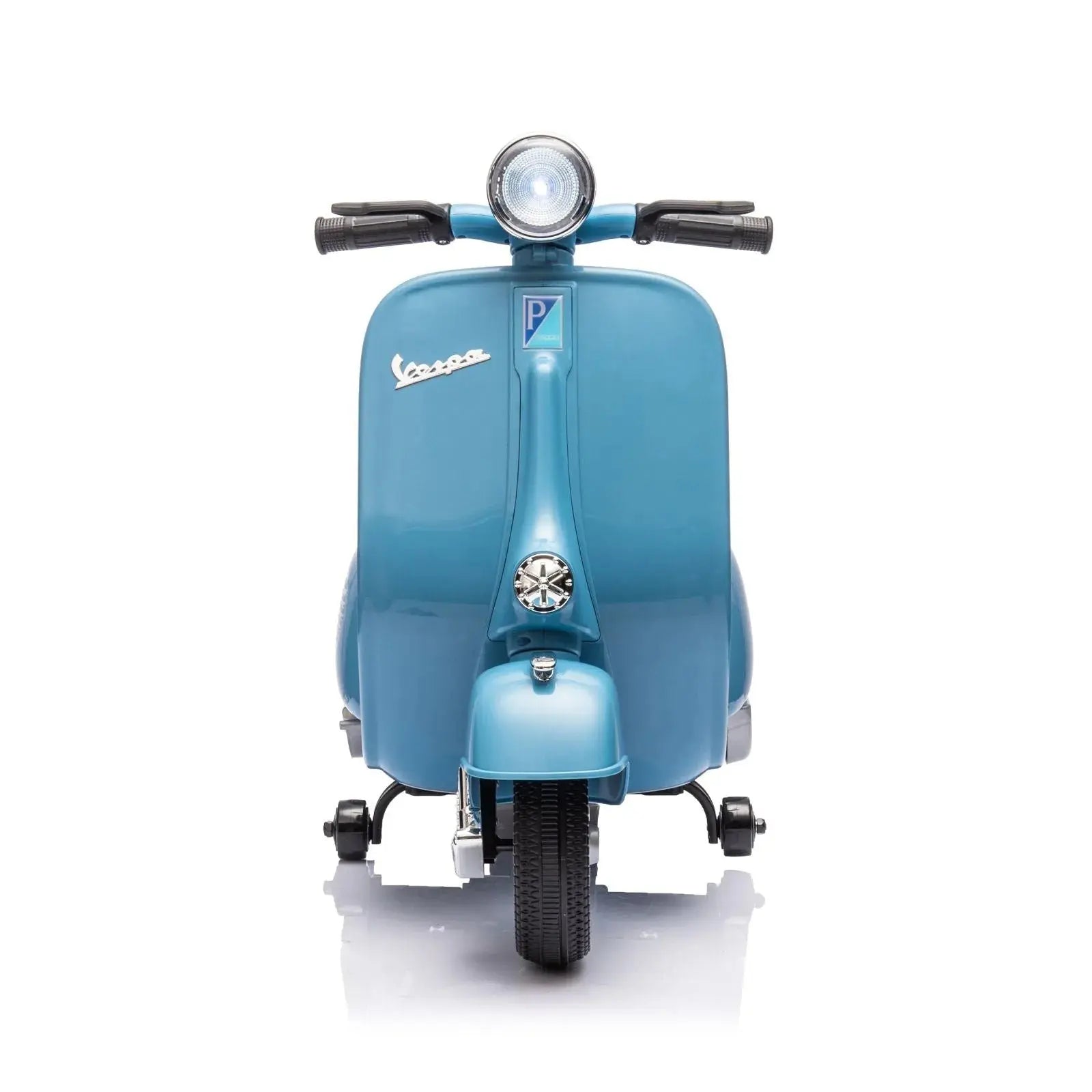  Freddo 12V Kids' Vespa Electric Ride-on Scooter - RED - Bonton