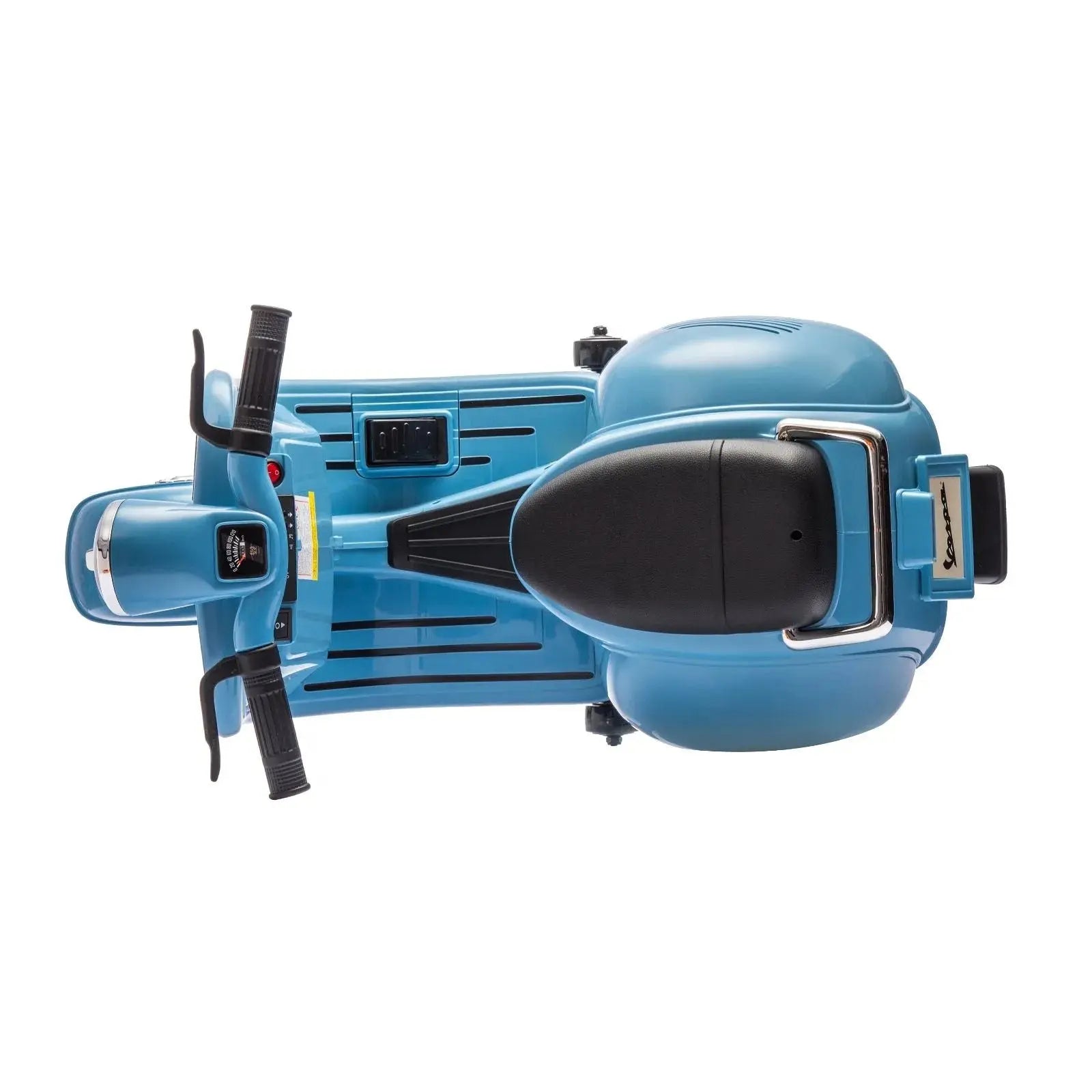  Freddo 12V Kids' Vespa Electric Ride-on Scooter - RED - Bonton