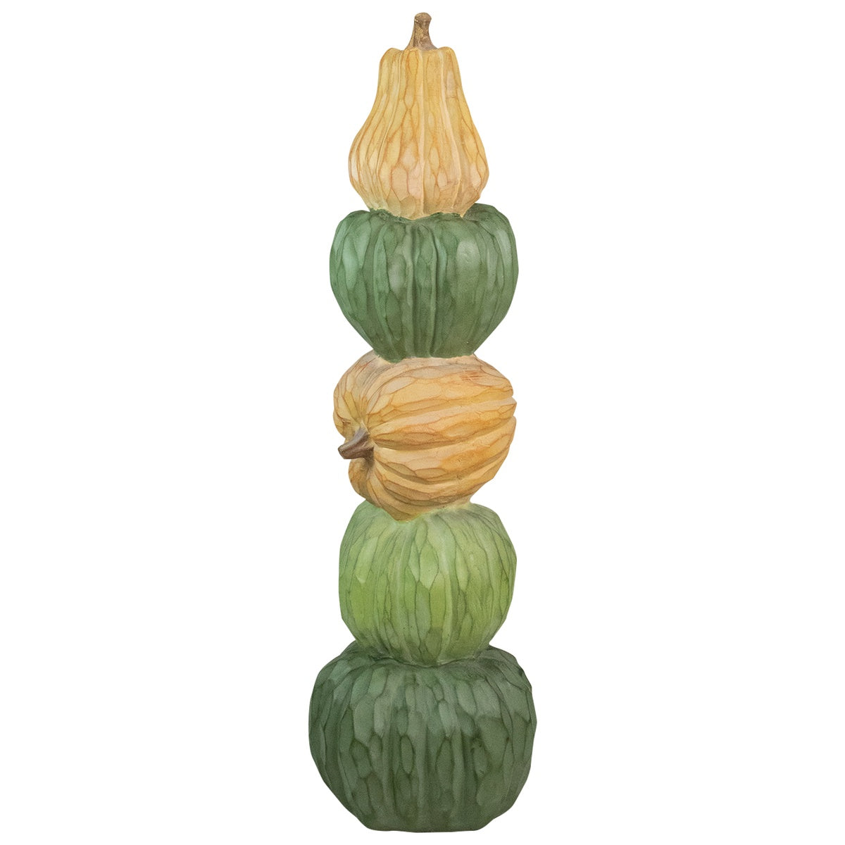  Northlight Five Tiered Stacked Pumpkins Thanksgiving Decoration - 42.5