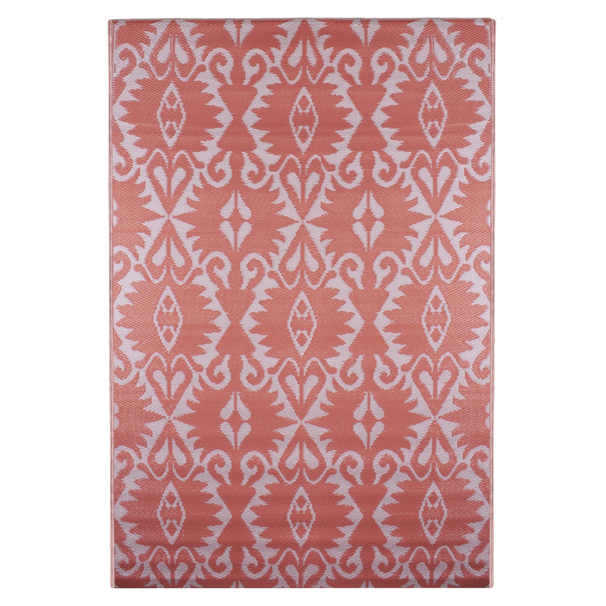  Northlight 4' X 6' Pink Abstract Pattern Rectangular Outdoor Area Rug - Abstract - Bonton