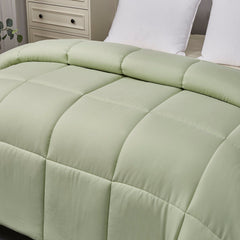 All Seasons Solid Color Microfiber Comforter