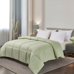 All Seasons Solid Color Microfiber Comforter