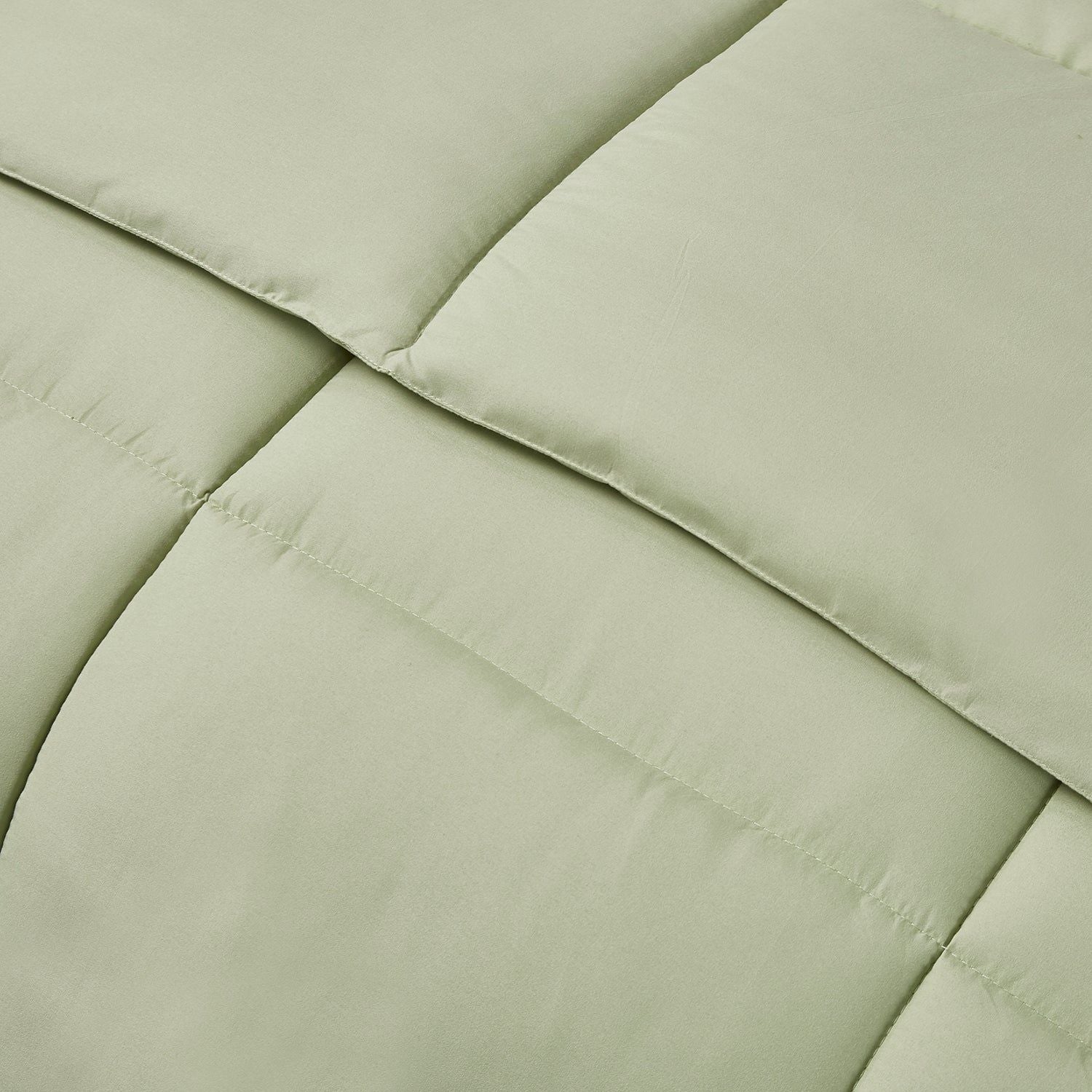  Blue Ridge Home Fashions All Seasons Solid Color Microfiber Comforter - Sage - Bonton