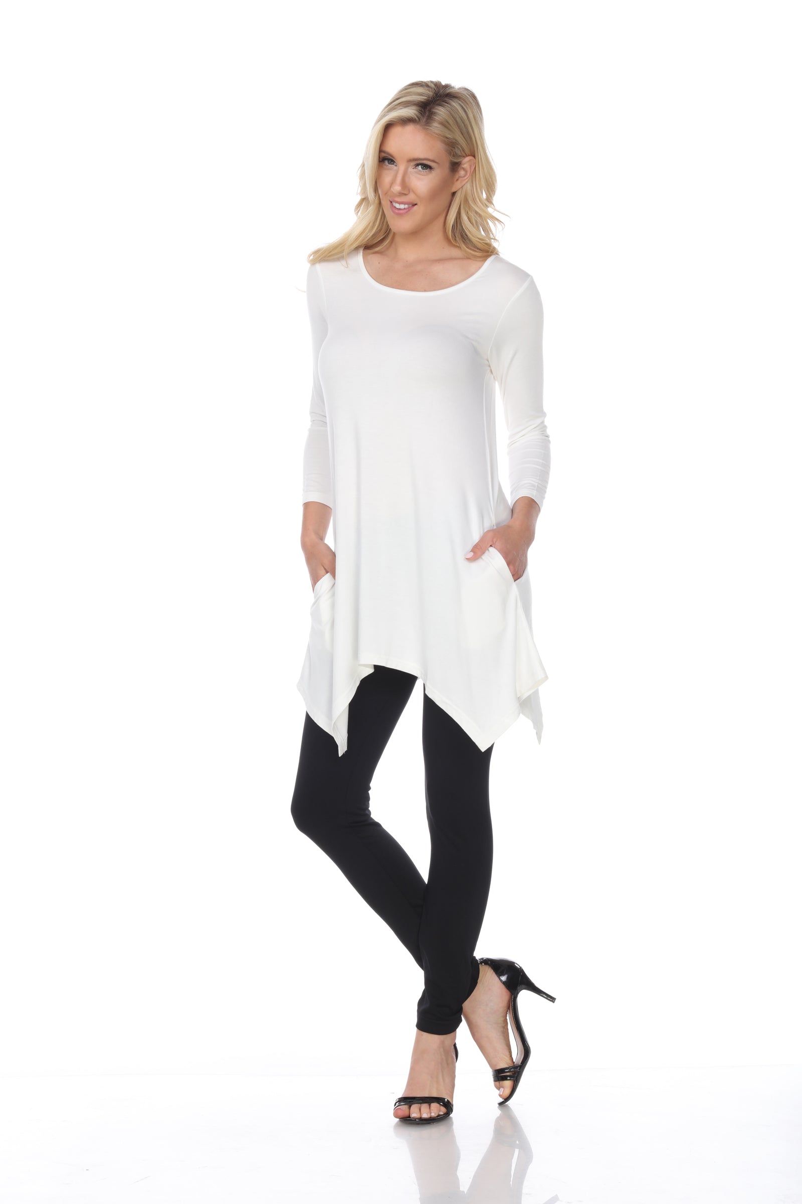  White Mark Women's Makayla Tunic Top - S - Bonton