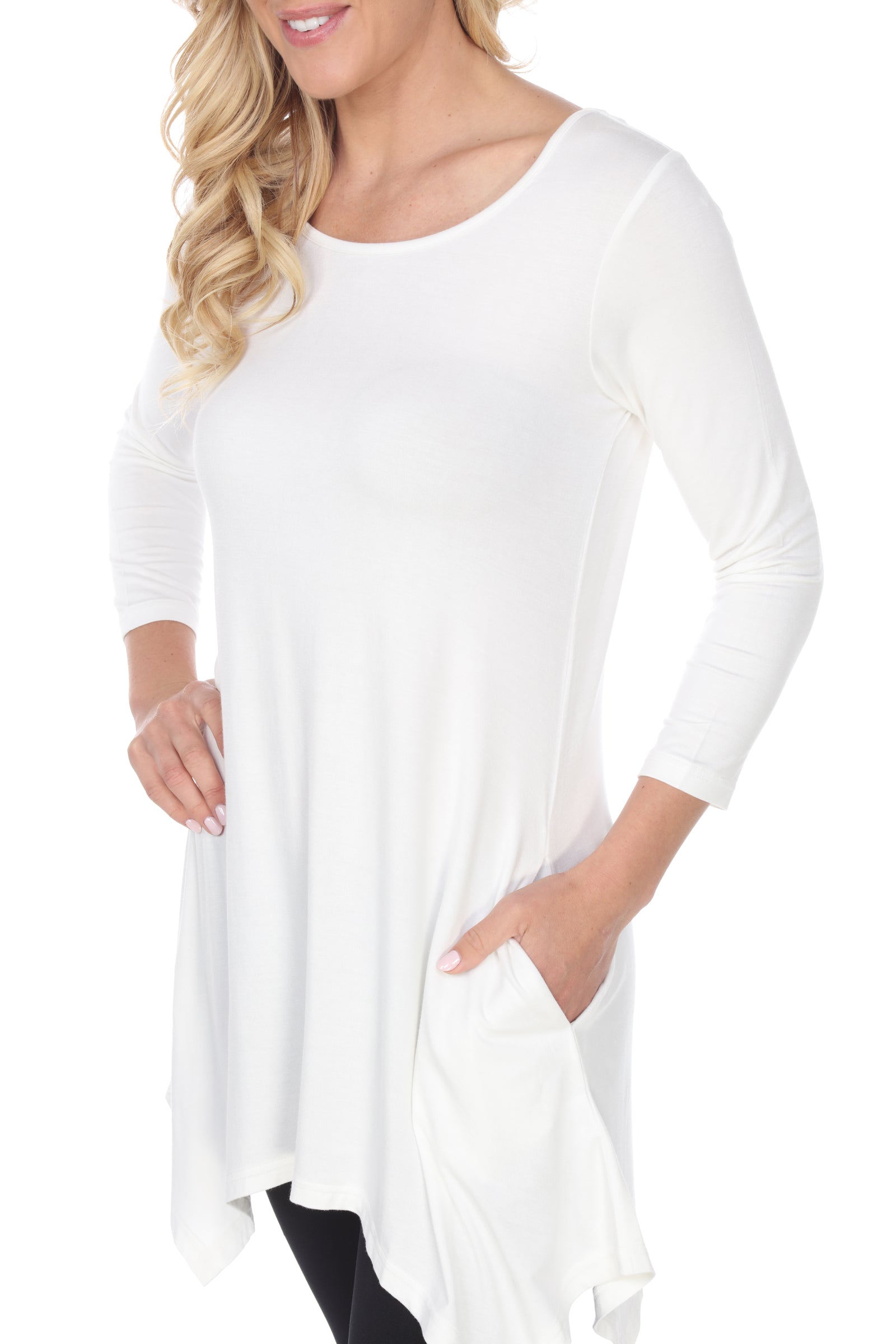  White Mark Women's Makayla Tunic Top - S - Bonton