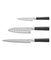 Essentials 3 Piece Knife Set PP Handles