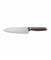 Essentials Stainless Steel Rosewood Santoku Knife