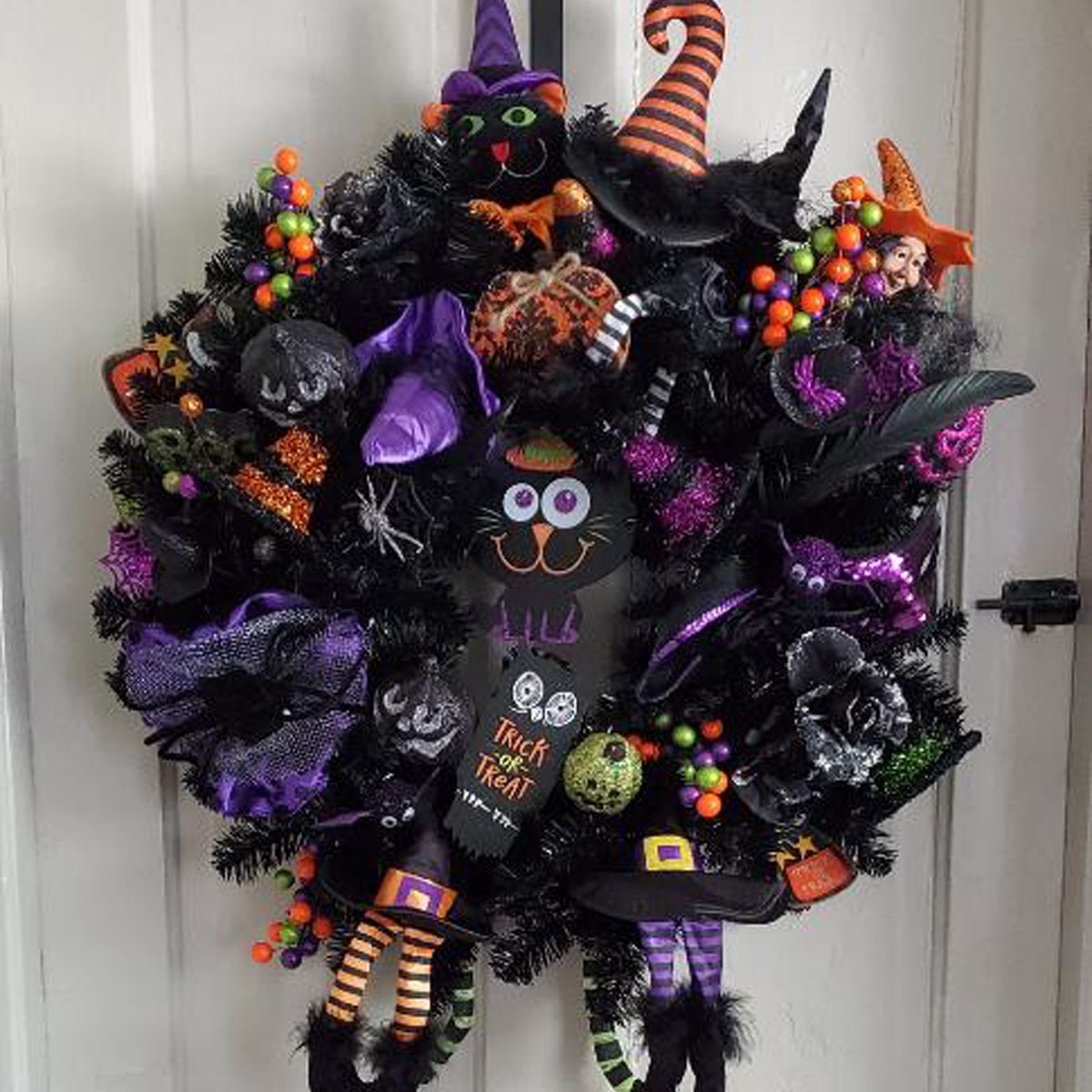  Northlight Colorado Spruce Artificial Halloween Wreath - 24