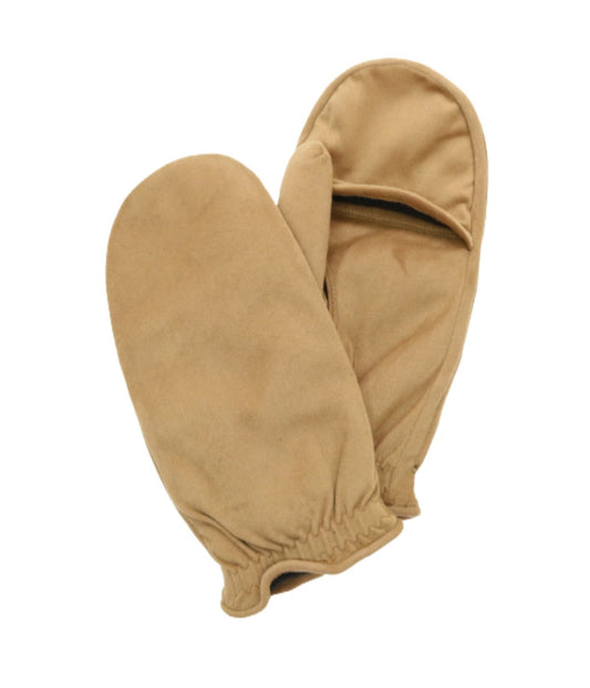 Fliptop Mitten Gloves Camel