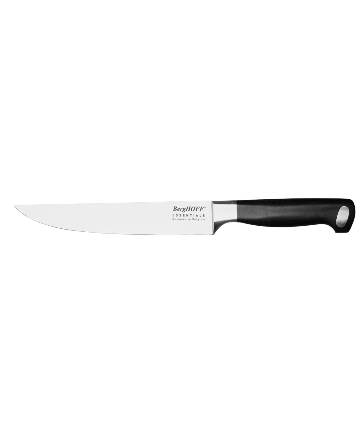  BergHOFF Essentials Stainless Steel Utility Curved Tip Knife, Gourmet - Black - Bonton