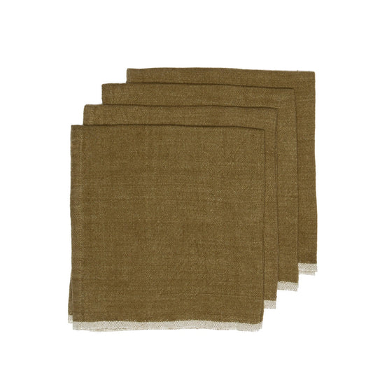 Chunky Linen Napkins, Set of 4