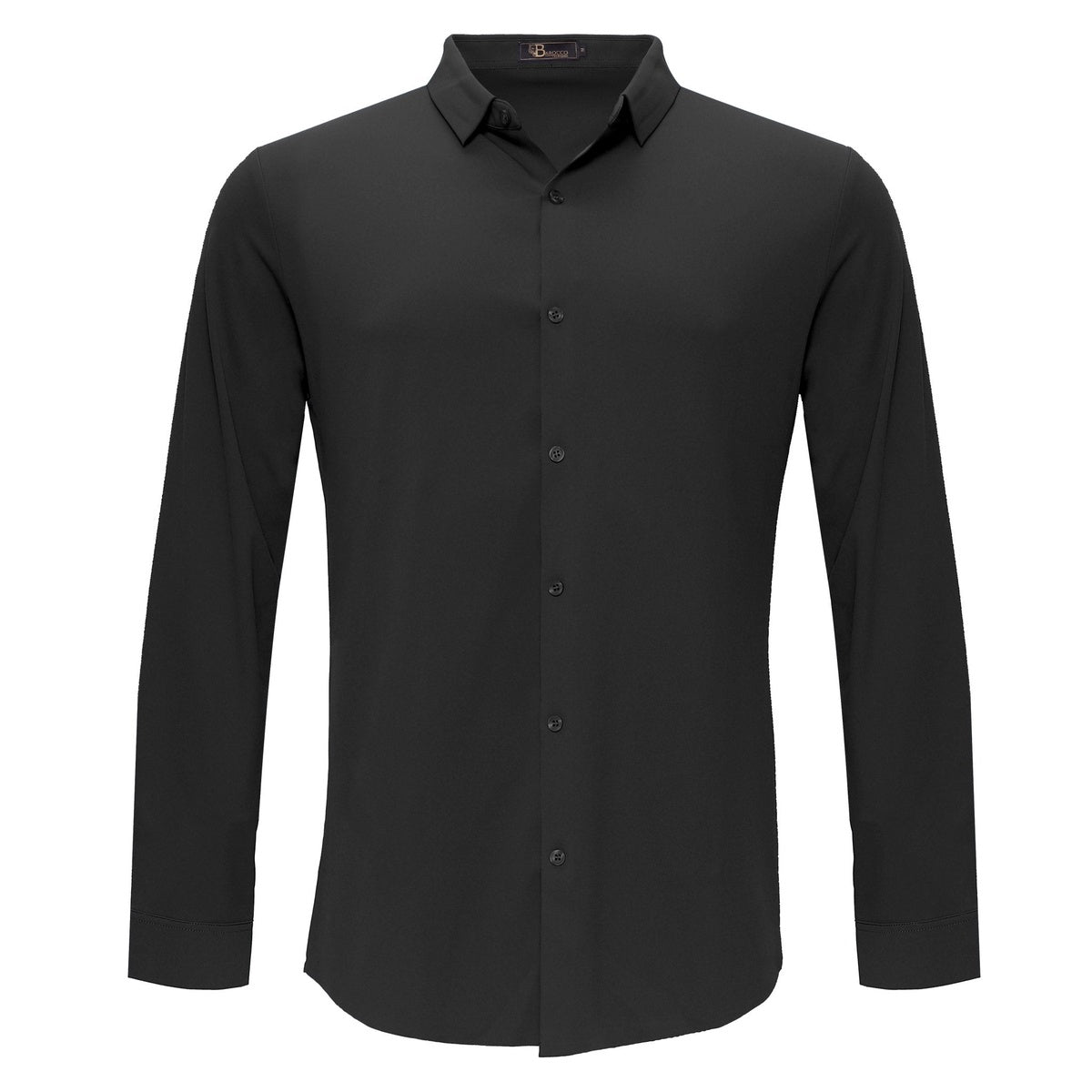  Barocco Barocco Ascend Stretch Shirt BLACK - BLACK - Bonton