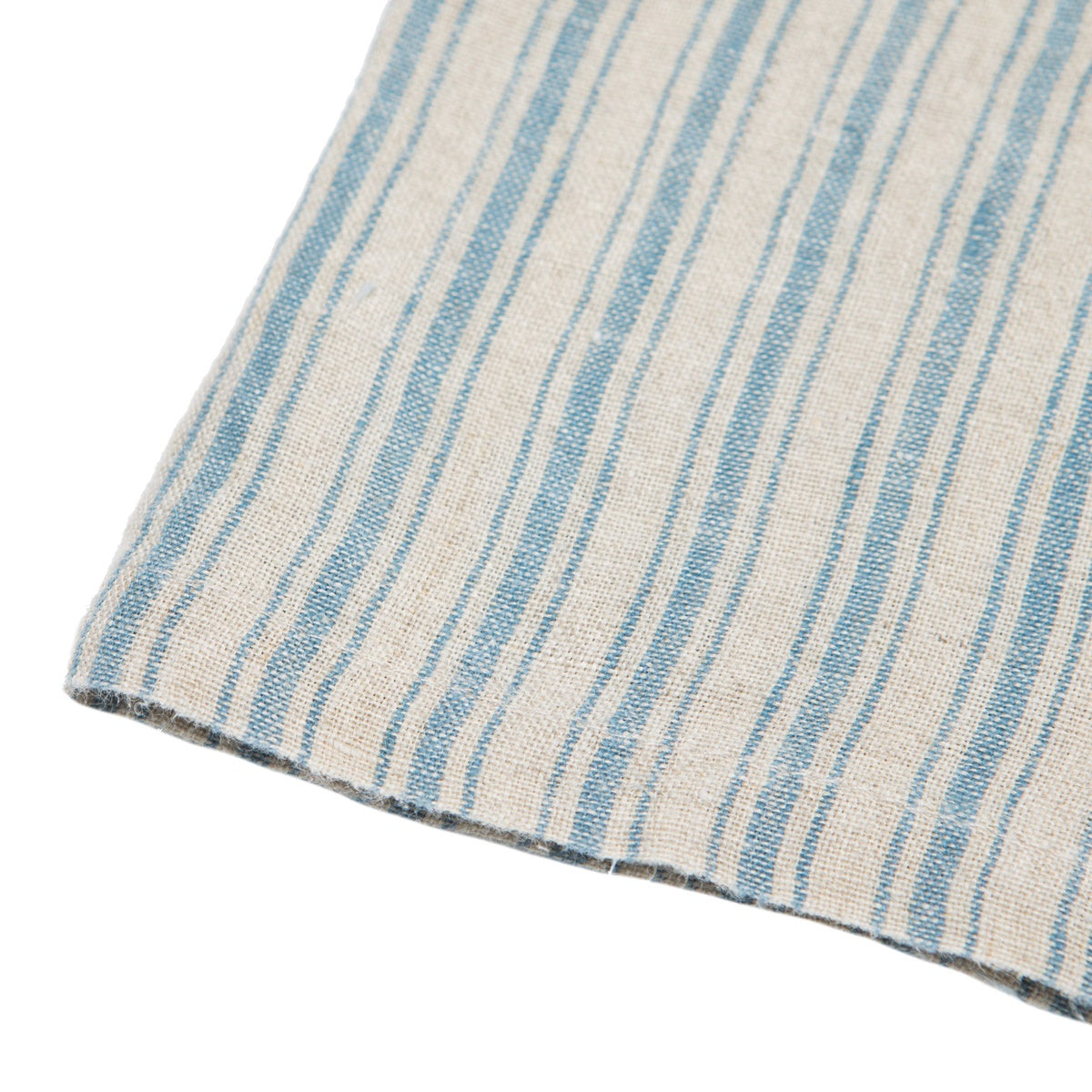  Caravan Boat Stripe Napkins, Set of 4 - Indigo & White - Bonton