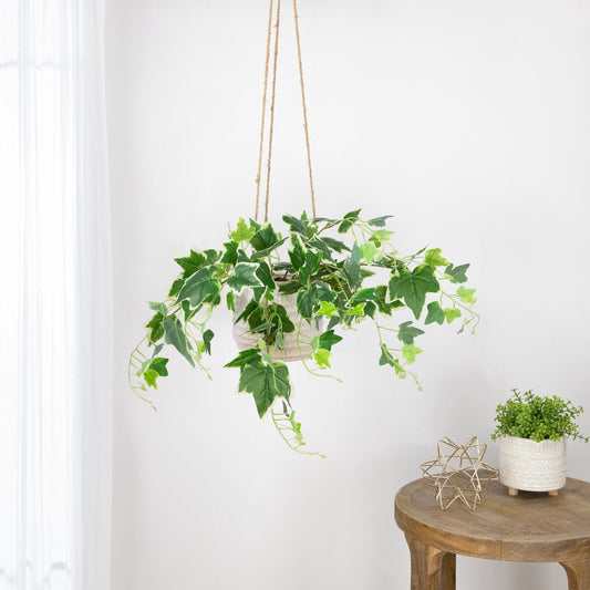 21" Artificial Ivy Hanging Floral Bush