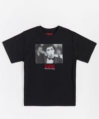 Scarface Embroidered Short Sleeve Tee - Black