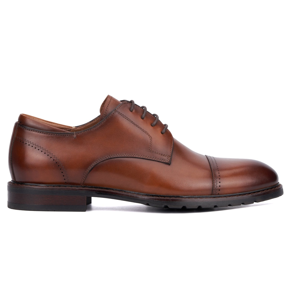  Vintage Foundry Co. Vintage Foundry Co. Men's Emerson Oxford Dress Shoe - COGNAC - Bonton