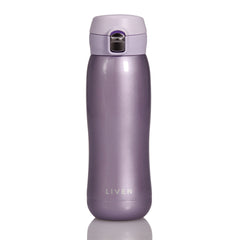 Liven Glow™ Ceramic-Coated Insulated Stainless Steel Water Bottle 17 Oz