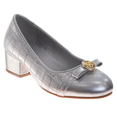 Badgley Mischka Girls' Toddler Heels Classy Dress Shoes