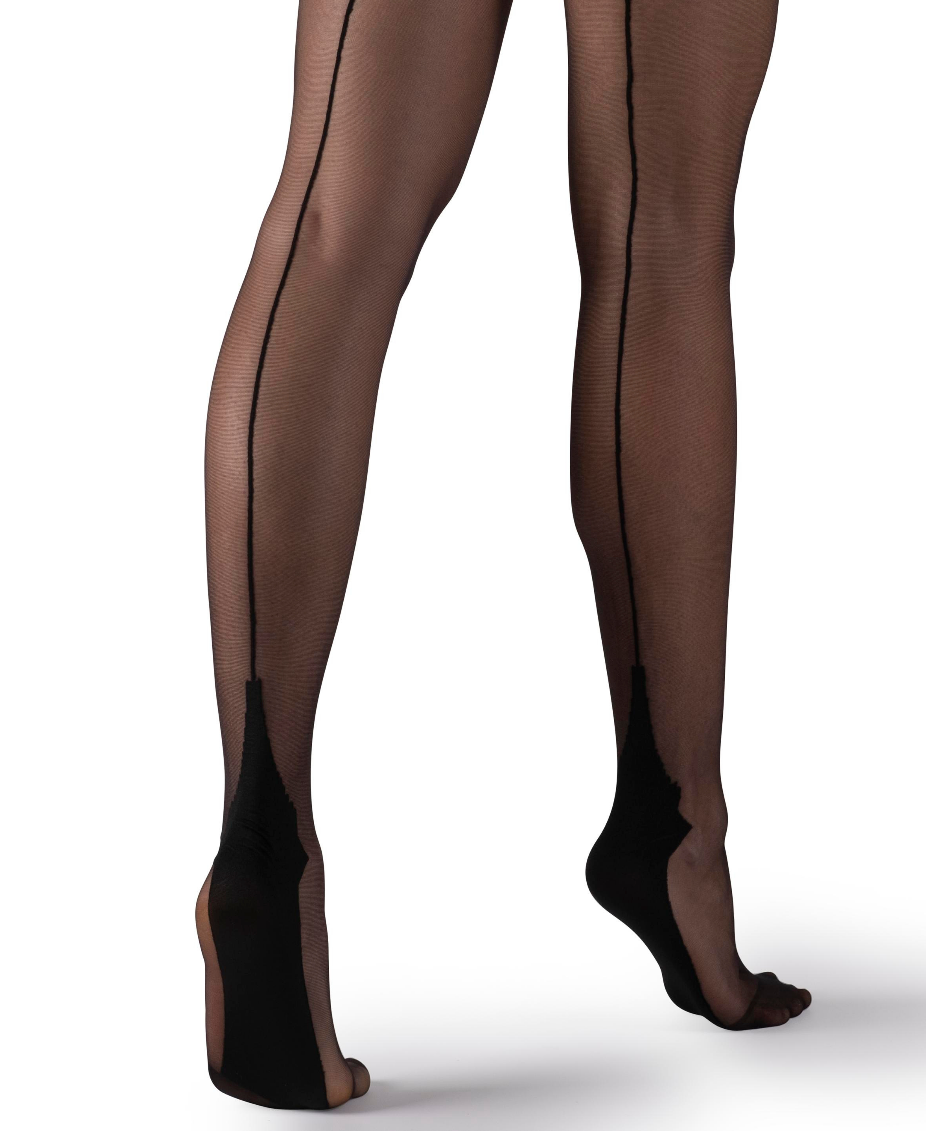  LECHERY LECHERY RHT BACKSEAM TIGHTS - BLACK - Bonton