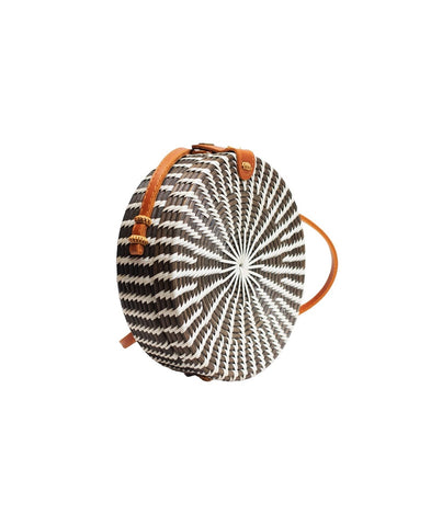 Ata Bali - Small Crossbody - Black/White / One Size