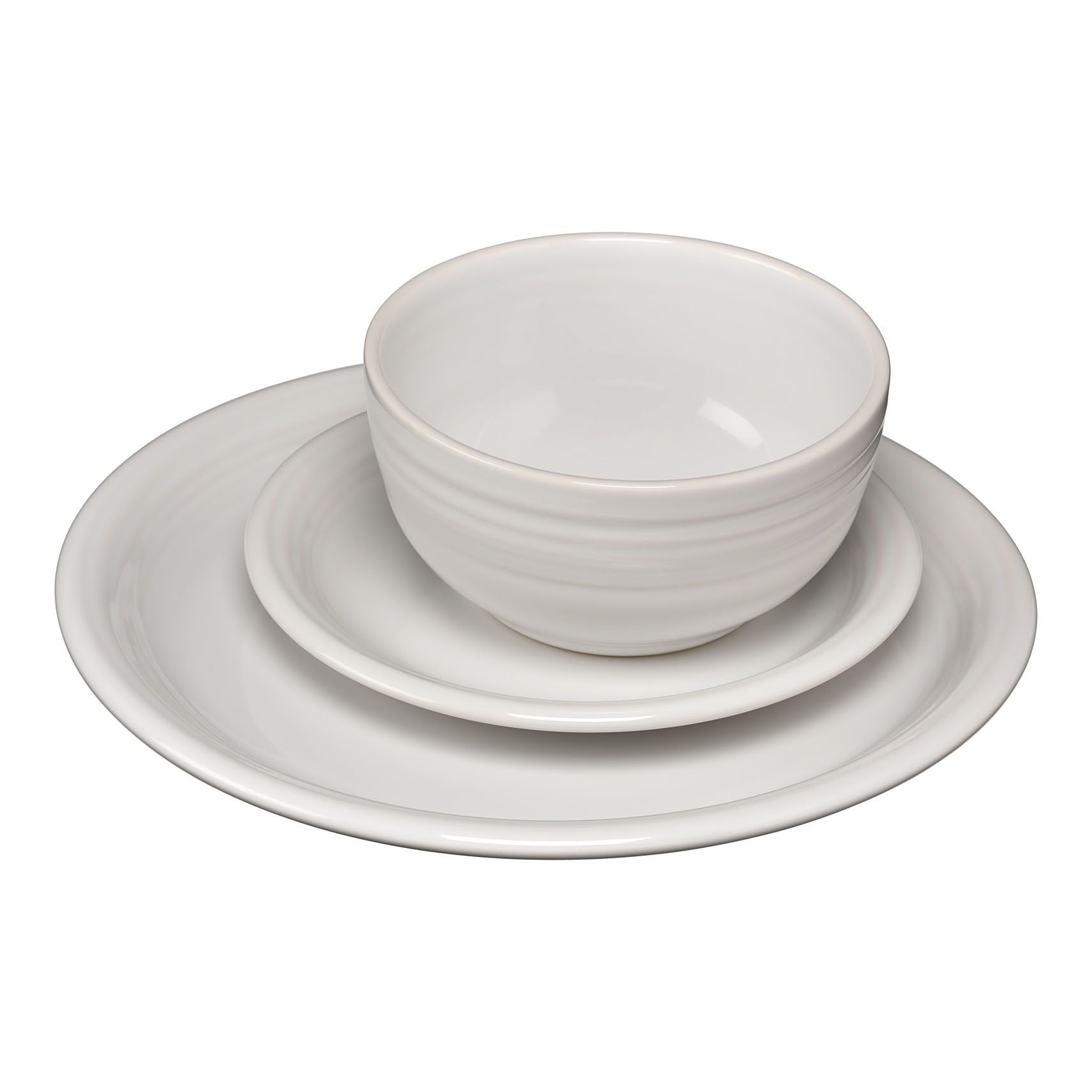  Fiesta Bistro 3 Piece Place Setting - Scarlet - Bonton