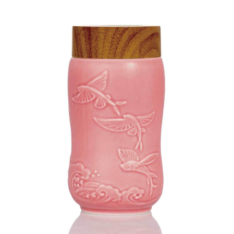  Acera The Joy of Fish Travel Mug ( Single Wall ) - Jade Green - Bonton