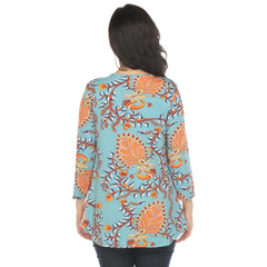 Women's Vibrant Boho Swing Top