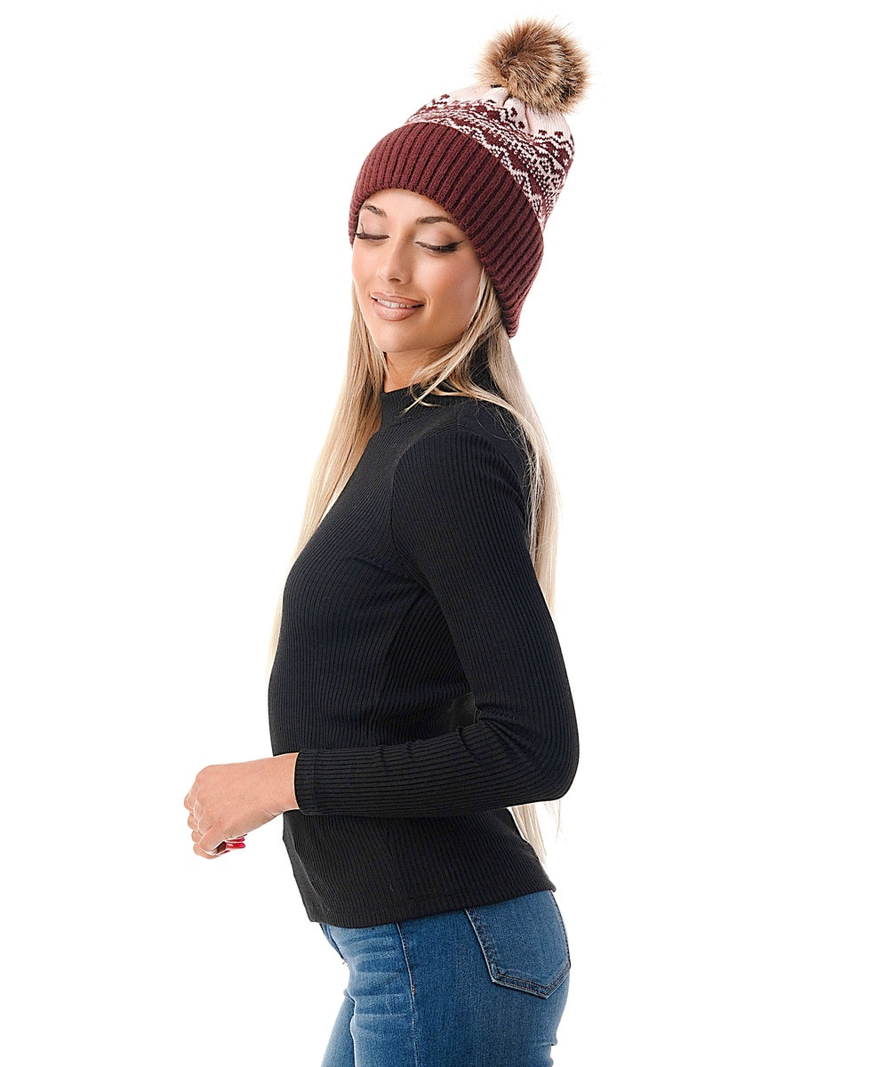  Marcus Adler The Joanne Beanie - Aubergine - Bonton