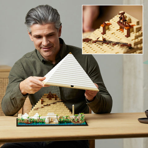 LEGO® Architecture Great Pyramid of Giza 21058 Building Kit 1,476 Pieces