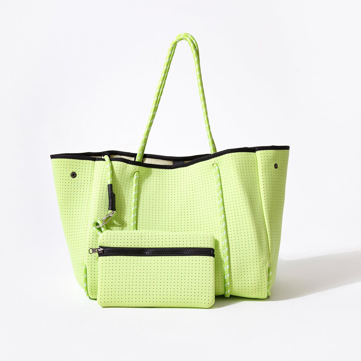  Pop Ups Brand Everyday Tote Neon Green - Default Title - Bonton