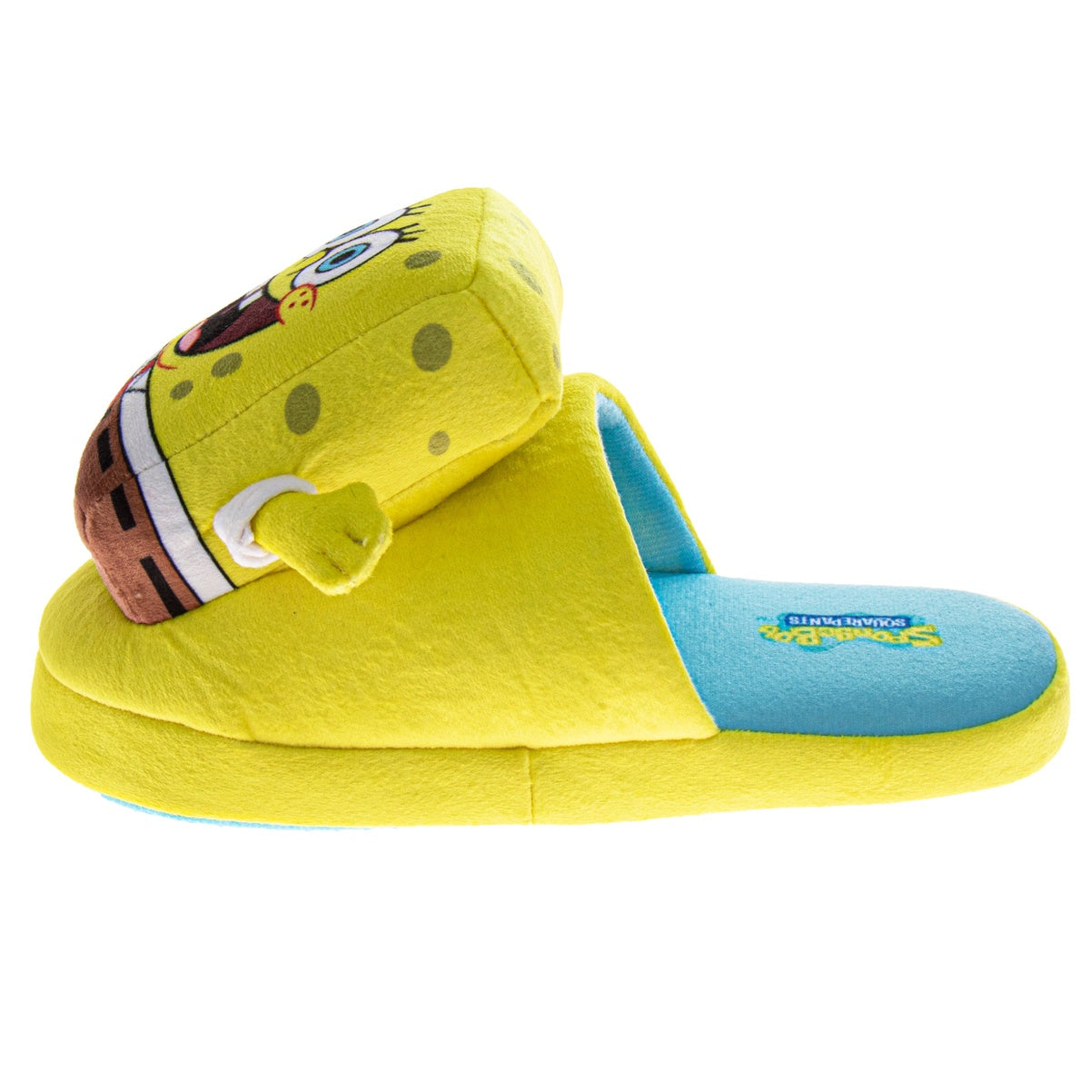 Josmo SpongeBob SquarePants Girls House Shoes Spongebob and Patrick Star Plush Warm Comfort Soft Slipper - 11-12 - Bonton