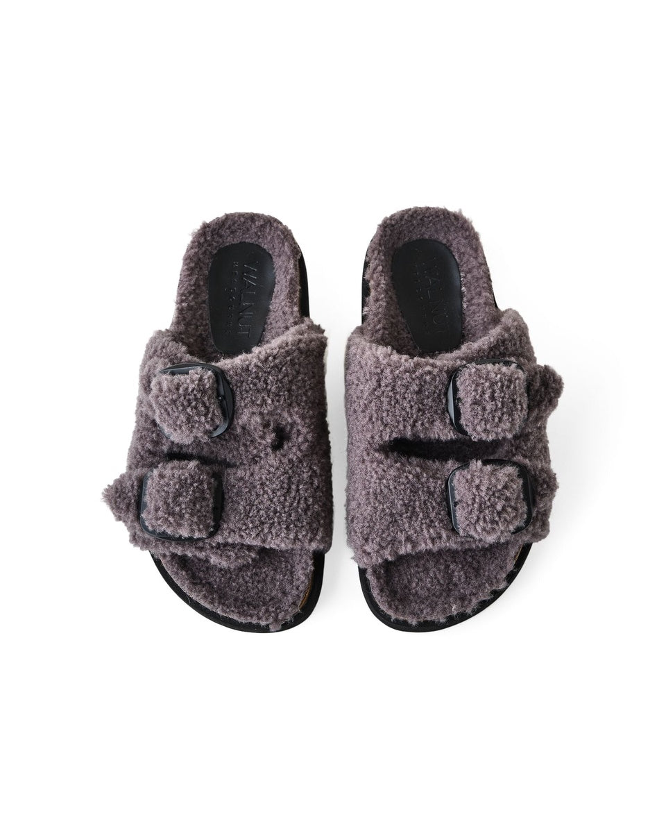  Walnut Melbourne Molly - Slide - Charcoal - Bonton