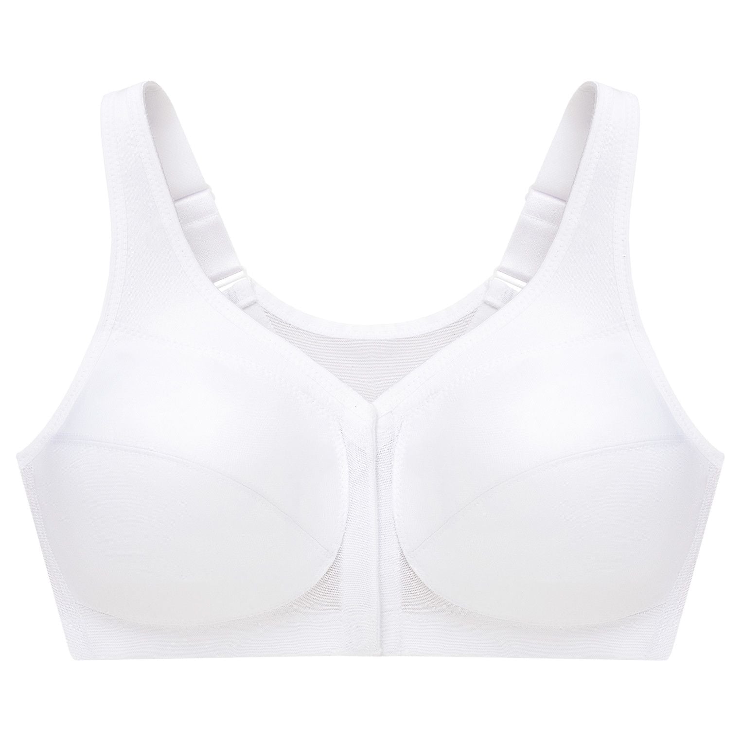  Glamorise MagicLift Posture Back Bra - White - Bonton