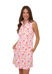 Margarita 1/4 Zip Sleeveless Sport Dress
