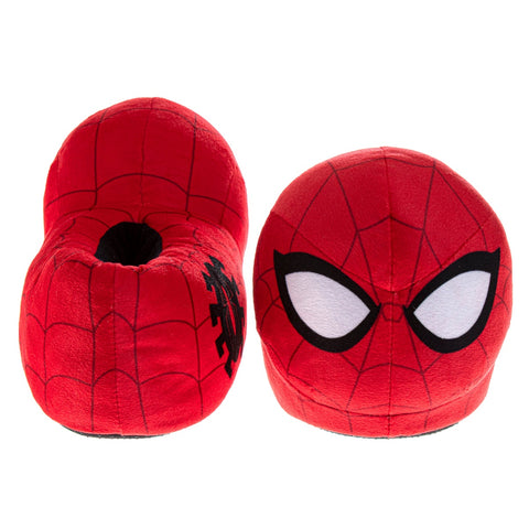 Marvel Spiderman Slippers the Amazing Spidey Boys House Shoes Indoor Cozy Plush Slippers