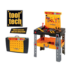 Tool Tech Take-Along Kids Work Bench Playset w/ Tools