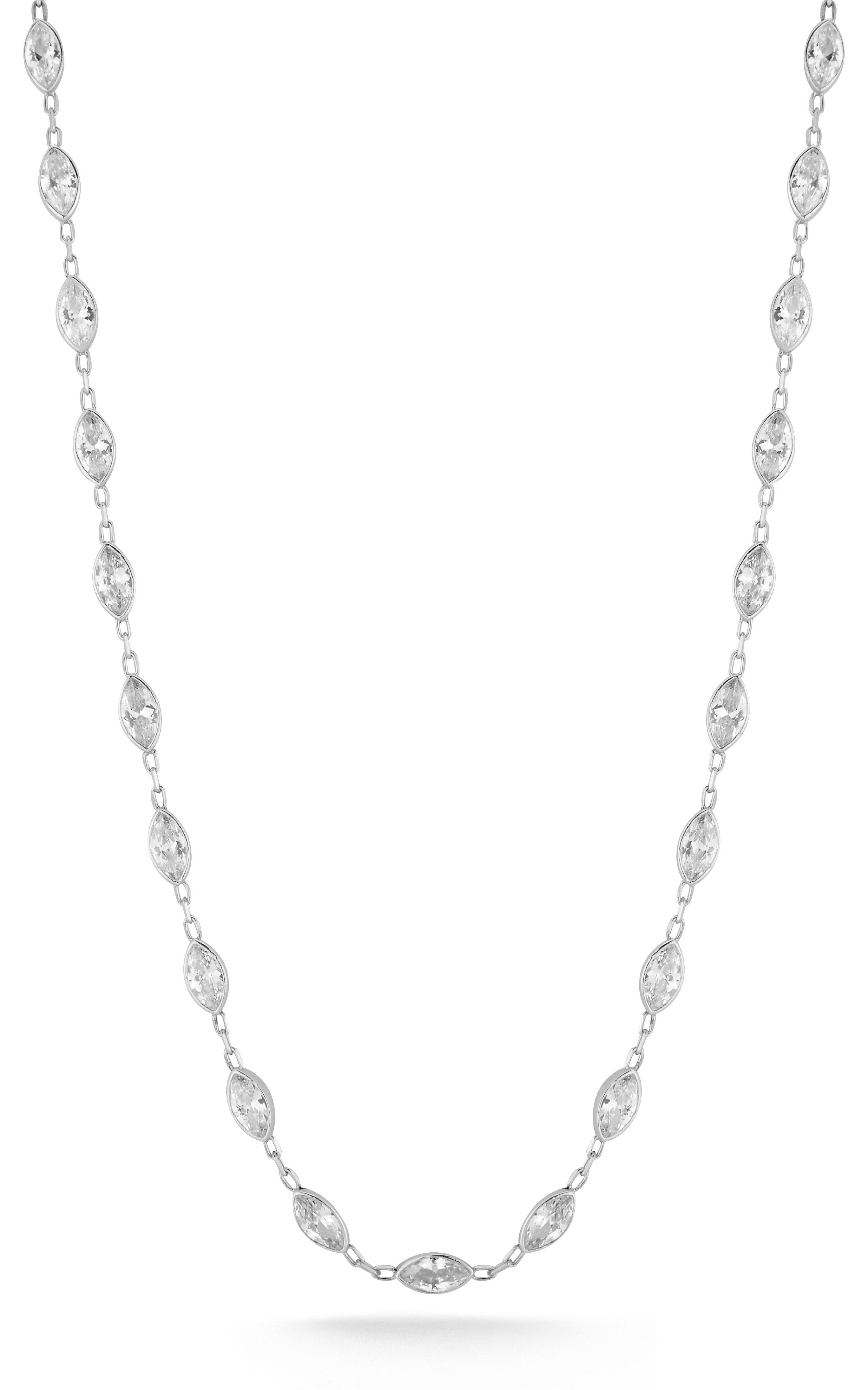  Relativity Marquise Choker - Silver - Bonton