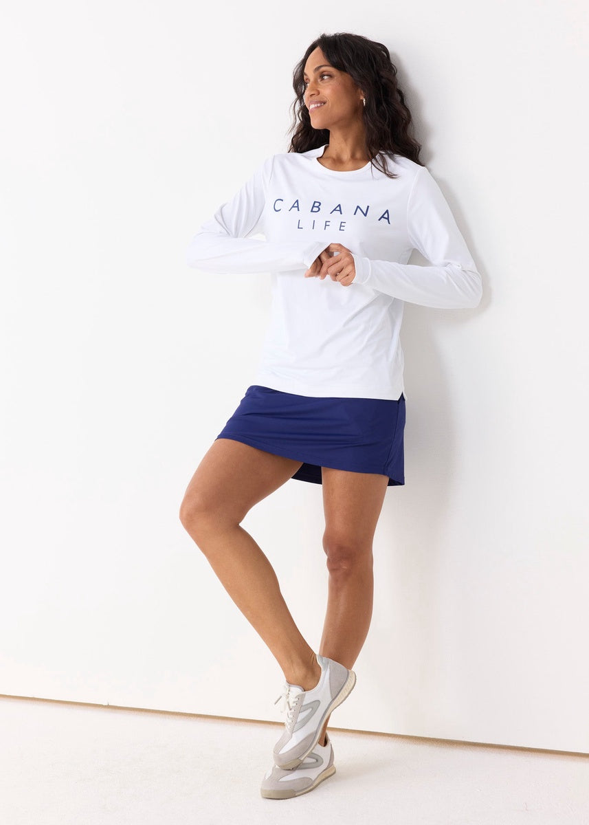  Cabana Life White Cabana Life Unisex Performance Shirt - XS - Bonton