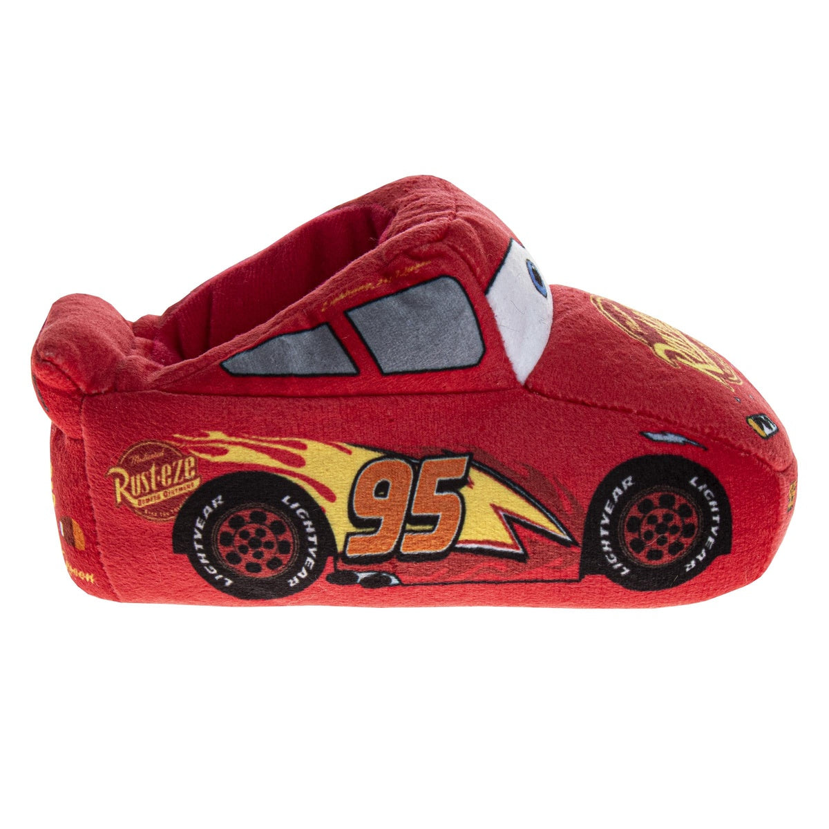  Josmo Disney Pixar Cars Lightning McQueen Speedster Boys/Girls Slippers (Toddlers) - 5-6 - Bonton