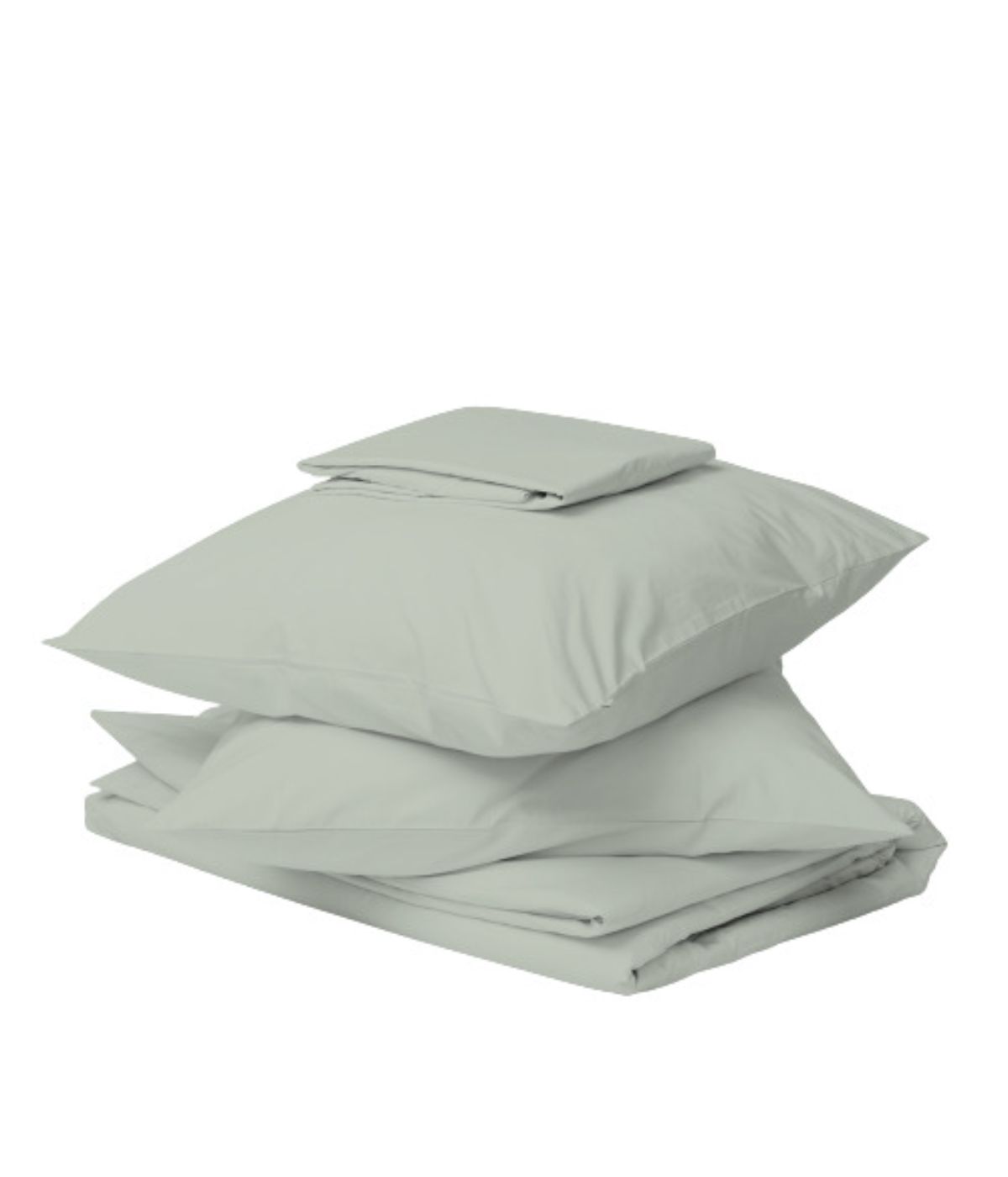  Purity Home Organic Cotton 144 Thread Count Percale Sheet Set Light Green - Light Green - Bonton