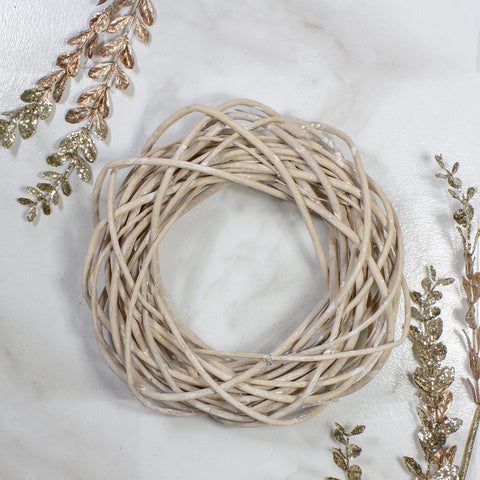 Natural Weeping Willow Spring Twig Wreath - 12" - Unlit