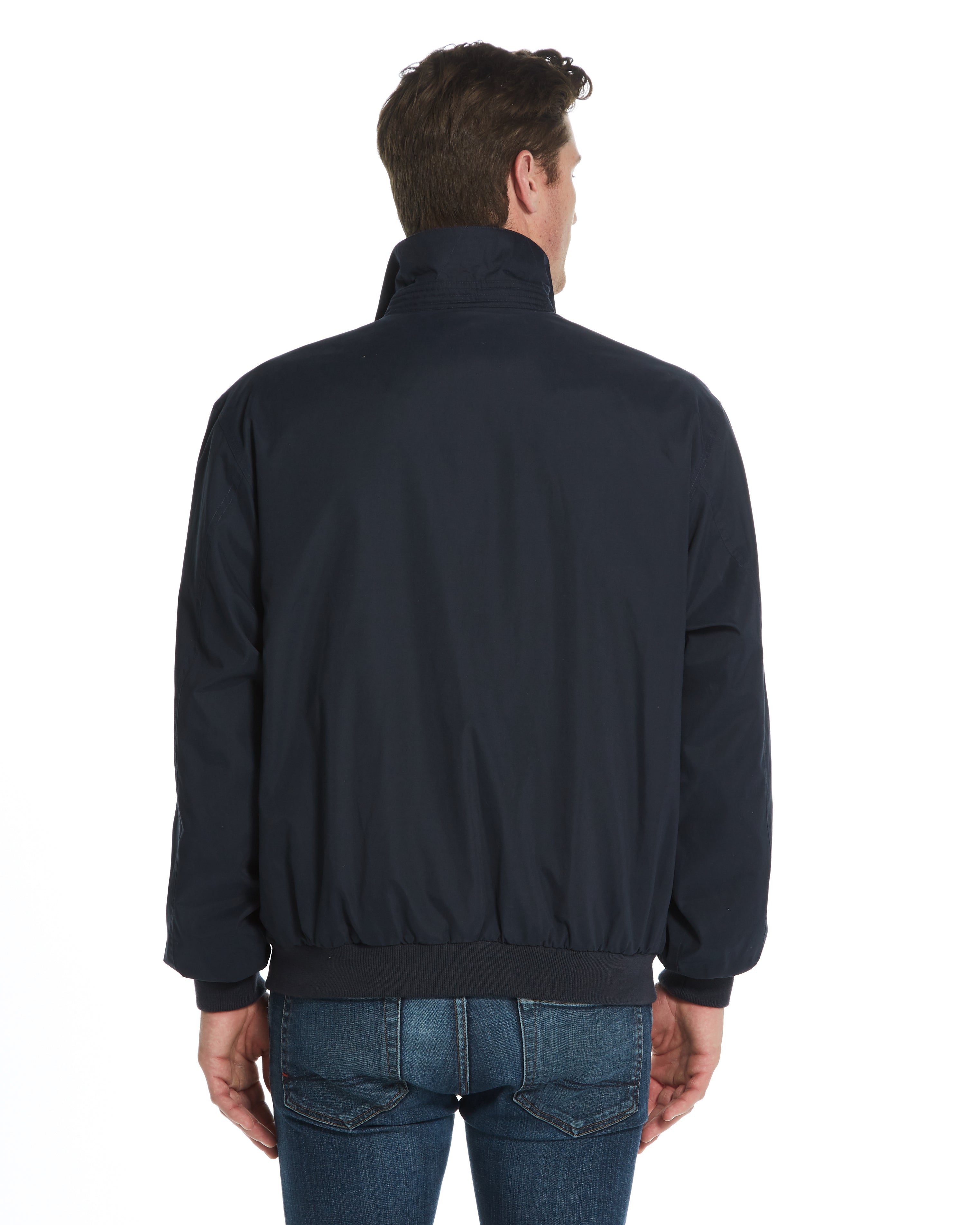  Weatherproof Men's Microfiber Golf Jacket, Big and Tall 1 - Navy - Bonton